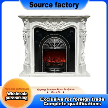 Import Stone Fireplace Mantel