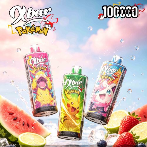 Вейп за еднократна употреба X BAR Pokemon 100K