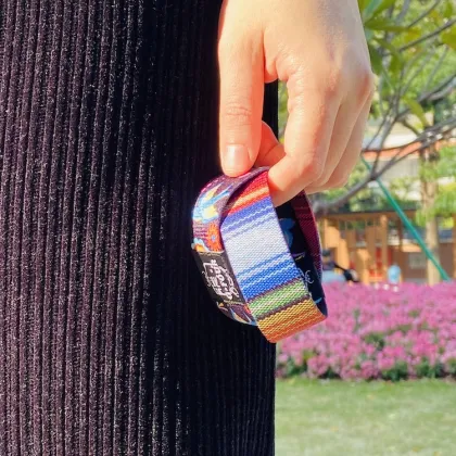 Lianxin Elastic Sports Towel Wristband with RFID Fabric