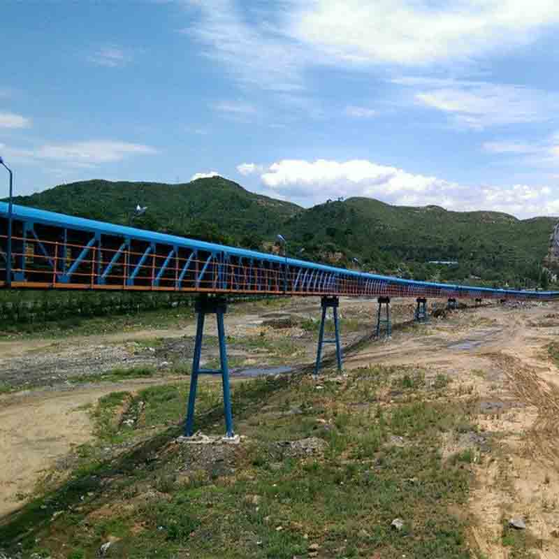 Aggregate Conveying Pipe Belt Machines