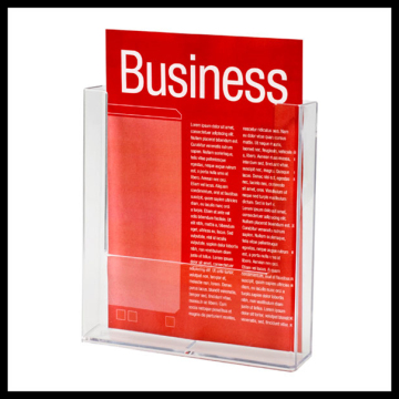 stand acrylic brochure holder,acrylic holder,plastic display holder