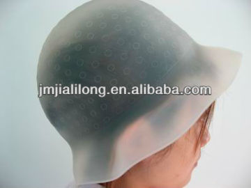 silicone hair-dying cap