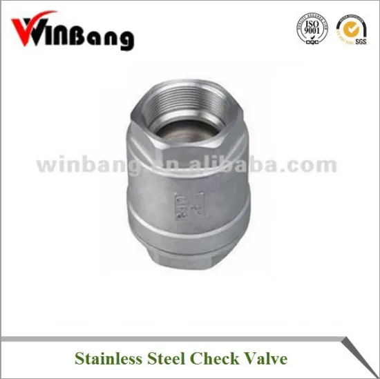 Stainless Steel Female Thread Check Valve Model:WB-H12H/W