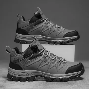 Anti-Slip Waterproof Trekking & Climbing Shoes for Men: Seperate Outdoor Hiking Footwear
