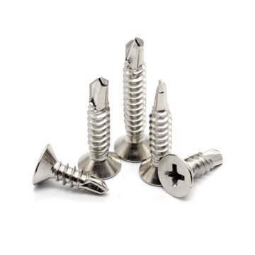 flat self drilling screw for carbon steel