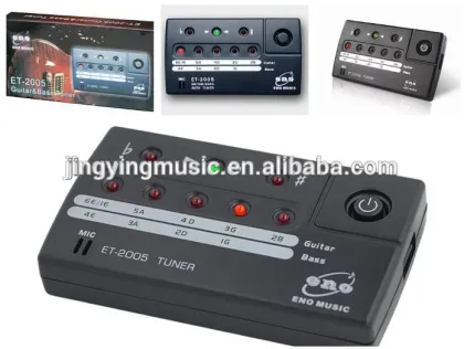 high quality led display guitar bass tuner