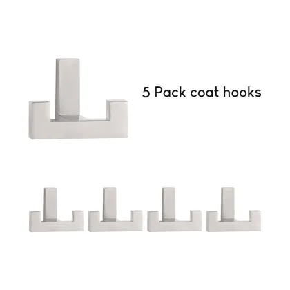 DailyBright Chromium Coated Hooks, Coats Hooks, Vests Hooks, Clothes Hangers, Hanging Rods, Garment Racks, and Closet Organizers