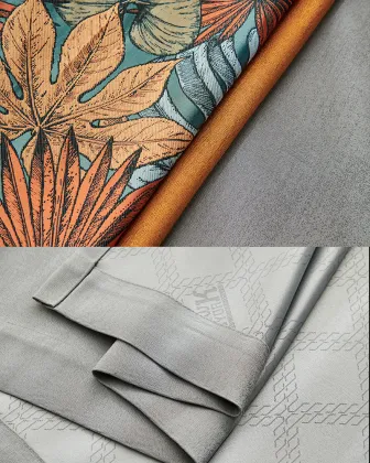 Simple stitching thickened curtains