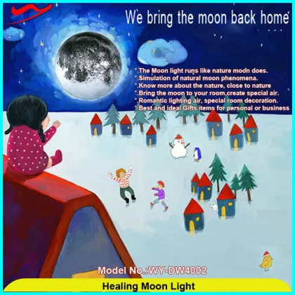 Moon light / 2016 Innovative crazy led healing moon light