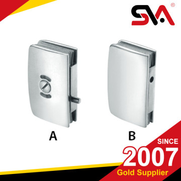 Stainless steel glass door 180 degree locking hinge