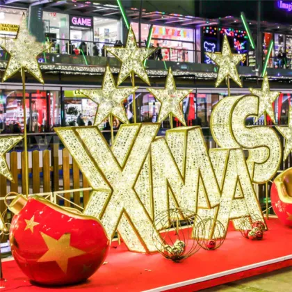 Outdoor indoor Commercial  3D  star light