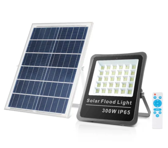 Solar Flood Light with Solar Panel