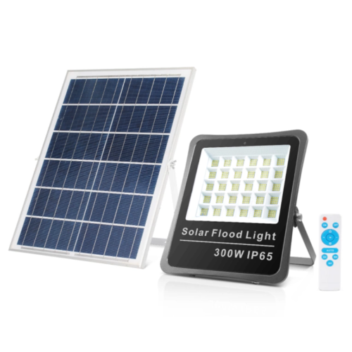 Solar Flood Light with Solar Panel