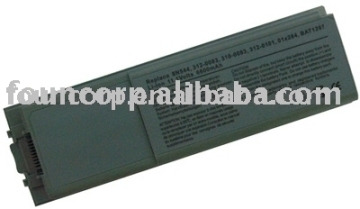 Laptop Battery for Latitude D800 Series/Inspiron 8500/8600 Series/Precision M60 Series