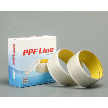 ฟิล์ม PPF การตัดสีขาวเสร็จสิ้น