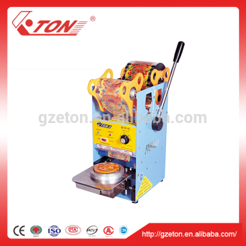 New cheap manual plastic milk tea cup sealing/sealer machine