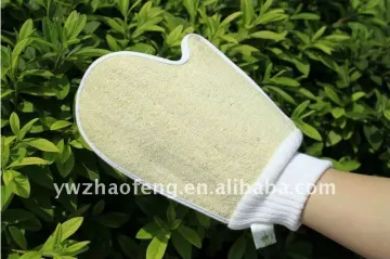 2016 Thumb loofah scrub bath mitt