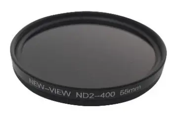 55mm Lens ND2-400 Filter,Neutral Density Camera Filter for NEW VIEW