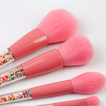 I-Special 5 Pcs Makeup Brush ne-Candy Handle