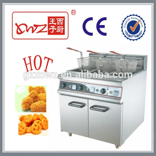 Factory Wholesale Electric 3 tank 3 baskets Commercial Kfc Deep Fryer