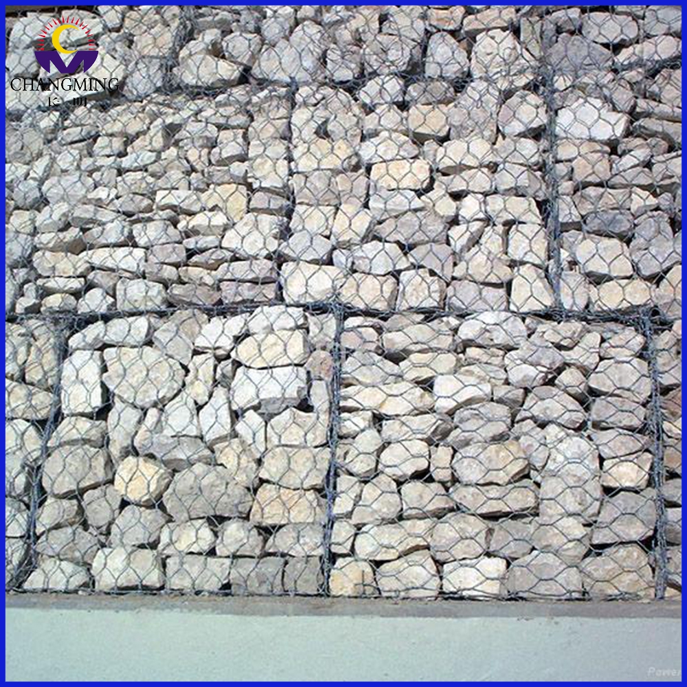 Reno Mattress with Rock Gabion