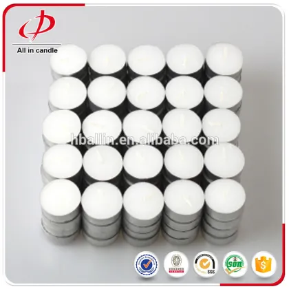 Small tea lite unscented tea lights