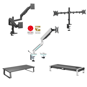 Reser a doppio monitor universale a doppio monitor - Stand all'ingrosso ODM OEM Vesa Mount