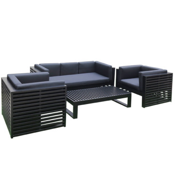 outdoor sofa with chaise Outdoor Furniture Garden Sofa Sets KD Factory