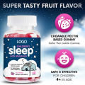 Etichetă privată Sleep Gummies Melatonin Sleep