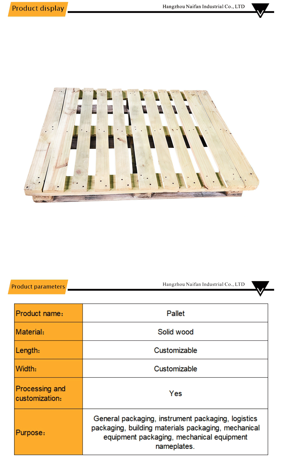 EU Standard Recyclable Pallet