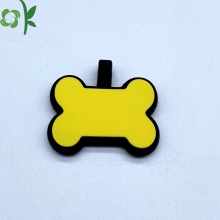 Silicone Double Sided Adhesive Pet Tag
