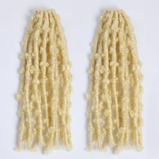 Long Distressed Butterfly Locs braids for african hair New Faux locs Soft dread locks
