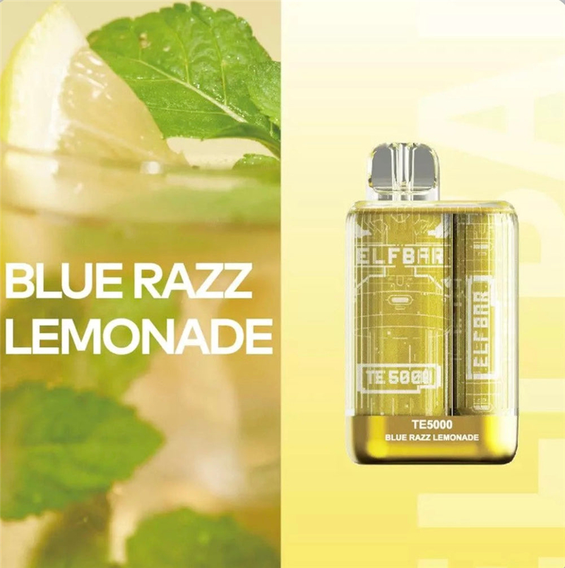 Elf Bar Te5000 Blue Razz Lemonade