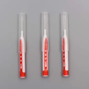 With Matching Cover Interdental Toothbrush