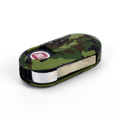 Amry color fiat 500 remote key fob cover