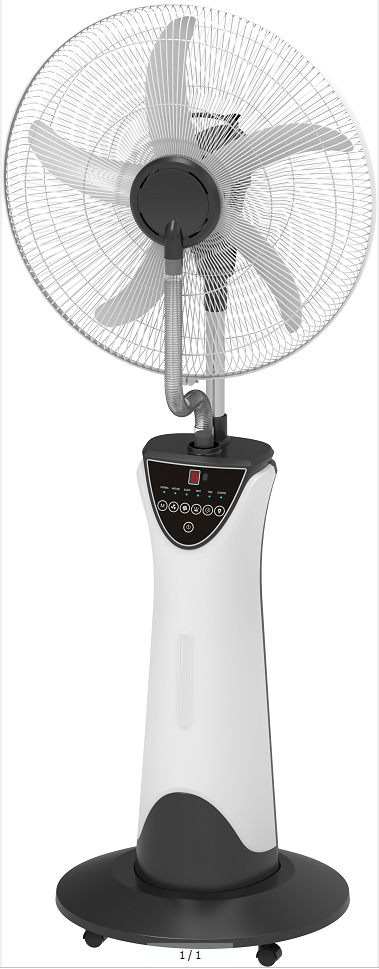 DC recargable Stand Mist Fan