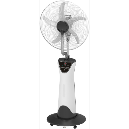 DC wiederaufladbarer Stand Mist Fan