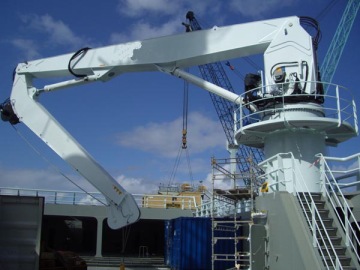 Hydraulic Knuckle Boom Crane for marine ship
