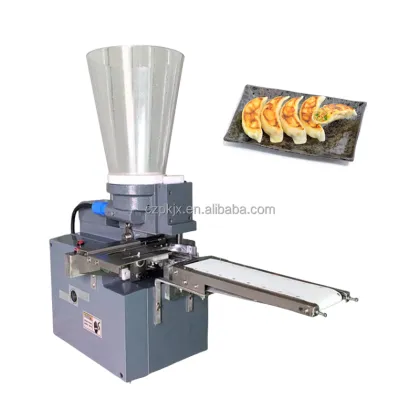 High Efficiency Japanese Gyoza Maker Machine - Dumpling Maker Machinery