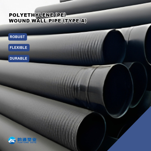উচ্চ-ঘনত্ব পলিথিন ক্ষত ওয়াল পাইপ টাইপ A