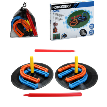 Best Selling PVC Plastic Horseshoe Game Set: Perfect for Indoor and Outdoor Toss Throwing Games for All Ages