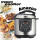 Multifunction appliance pressure cooker with steamer