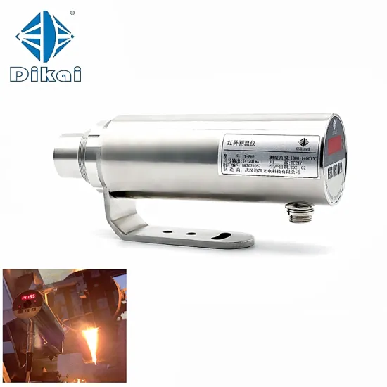 Two-color Infrared Pyrometer 2200°C-3000°C for Furnaces