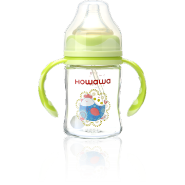 6oz Infant Glass Milk Feeding Bottle Holder