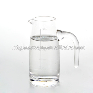 2 pier mini white wine glass decanter with scale indicator