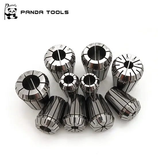 ER Collet Chucks in Metric and Inch Sizes: ER8, ER11, ER16, ER20, ER25, ER32, ER40