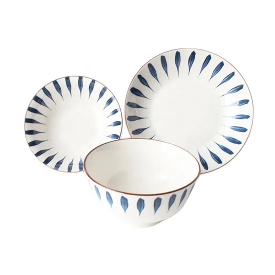 Wholesale porcelain noodle bowl white dishes