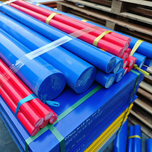 Pom Plastic Rod Blue Red Gray Green