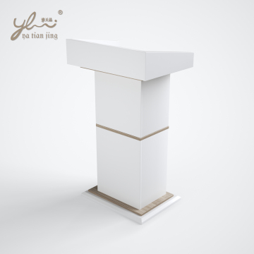 Modern Wooden Church Pulpit and Teacher Podium for University and School
