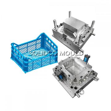 Collapsible Plastic Folded Crates Mold